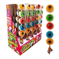 Gummy?oogjes op stok 18 g - 20 stuks