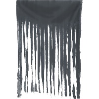 Oude en onheilspellende gordijn - 1,00 x 2,00 m