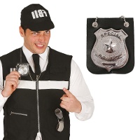 Politiebadge hanger