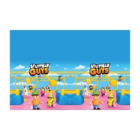 Stumble Guys-tafelkleed 1,20 x 1,80 cm