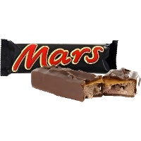 Mars-reep met melkchocolade en karamel - 1 stuk