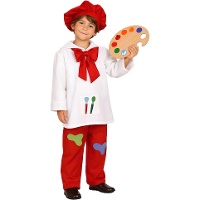 Kinderkostuum van een schilder