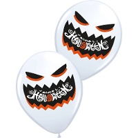 Griezelige spooklatex ballonnen - 6 stuks