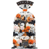 Halloween snoepzakjes 24,1 x 10,1 cm - Wilton - 20 stuks