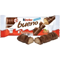 Kinder bueno met melkchocolade - 1 stuk