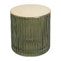 Wattenpot met deksel voor wattenstaafjes en wattenschijfjes