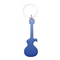 Sleutelhanger flesopener in de vorm van een gitaar - 1 stuk