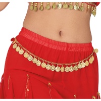 Heupriem met gouden munten