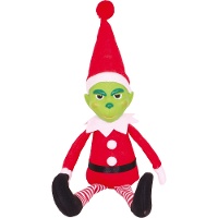 Ondeugende Grinch-knuffel voor Kerstmis