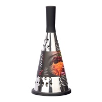 Ronde multifunctionele roestvrijstalen rasp van 24,5 cm