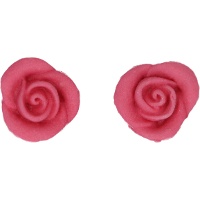 Roze suikerroosjes - FunCakes - 6 stuks