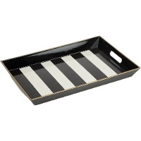 Dienblad Excellence 45 x 31 cm - gestreept