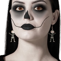 Vrolijke skeletsieraden - 1 paar