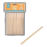 Houten roerstaafjes voor koffie 14 cm - 500 stuks