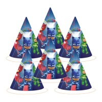 PJ Masks Hoeden - 6 stuks