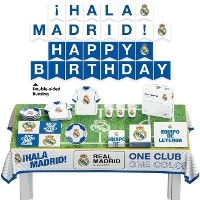Feestpakket Real Madrid - 6 personen - 44-delig