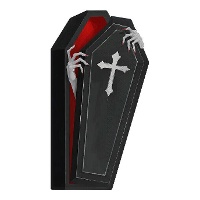 Servetten in de vorm van een doodskist van 20 x 10 cm - 20 stuks