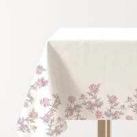 Tafelkleed van 1,45 x 1,45 m van Daisy stof