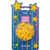 Gele sterren sprinkles 25 gr - PME