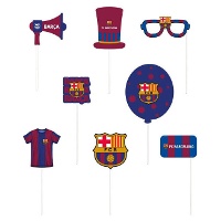 Kit para photocall de FC Barcelona - 12 unidades