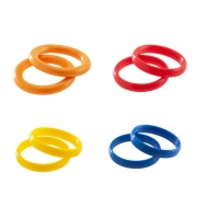 Rolringen 2,5 cm - Dekora - 8 st.