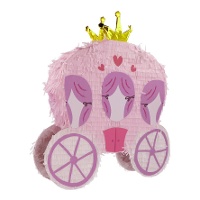 Prinsessenkoets Piñata van 50 x 50 cm