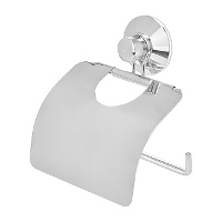 Wand-toiletrolhouder met deksel - 1 stuk