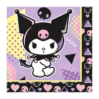 Kuromi-servetten 16,5 x 16,5 cm - 20 stuks