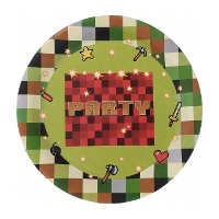 TNT Party Borden van 23 cm - 8 stuks