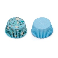 Roze olifant cupcake vormpjes - Decora - 36 stuks