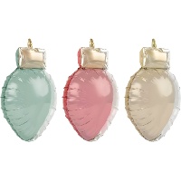Kerstlampballonnen 34 x 55 cm - 3 stuks
