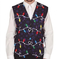 Kerstvest met lampjes