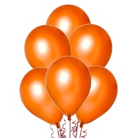 30 cm metalen gekleurde latex ballonnen - 10 stuks