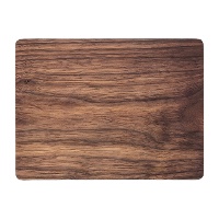 Onderzetter van 40 x 30 cm van kurk met houteffect