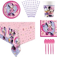 Feestset Minnie Mouse - 8 personen