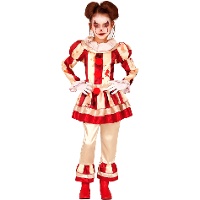 Bloederige clownskostuum voor meisjes
