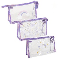 Toilettas met Eenhoorns 24 x 8 x 15 cm - 1 stuk