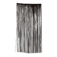 Metalen feestkleuren gordijn van 2 x 1 m - 1 stuk