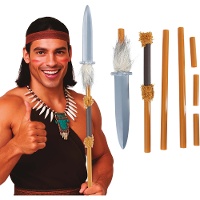 Indiaanse speer 120 cm