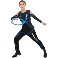Futuristisch Tron-kostuum voor dames