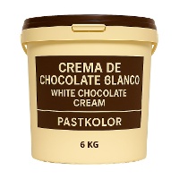 Witte chocoladecrème 6 kg - Pastkolor