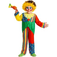 Clownskostuum met stippen voor kinderen