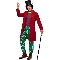 Willy Wonka chocoladefabrikant kostuum voor mannen