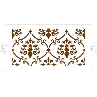 Barok stencil 15 x 30 cm - Decora