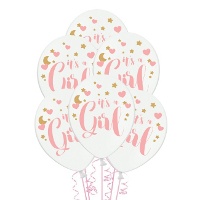 Pastel witte latex ballonnen 