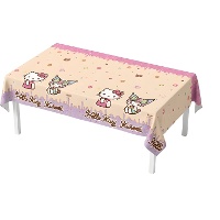 Tafelkleed Hello Kitty en Kuromi 120 x 180 cm