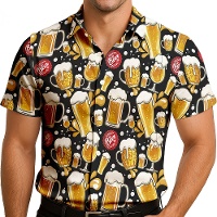 Bierkostuum shirt voor heren