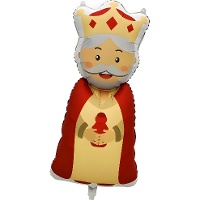 Folieballon Koning Melchior van 99 cm