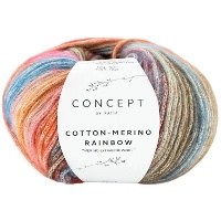 Cotton Merino Rainbow van 50 g - Katia