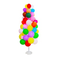 Ballonkolom met ronde basis van 1,75 m - 11 stuks - Liragram